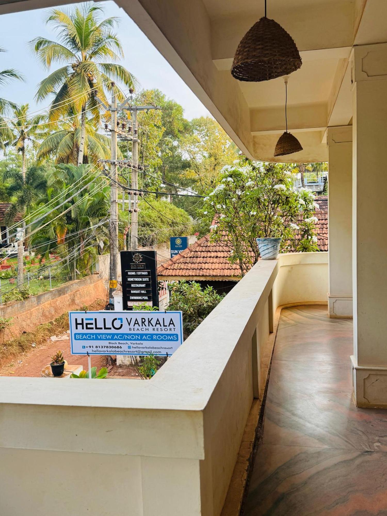 Beach View Balcony Resort By Hello Varkala Esterno foto