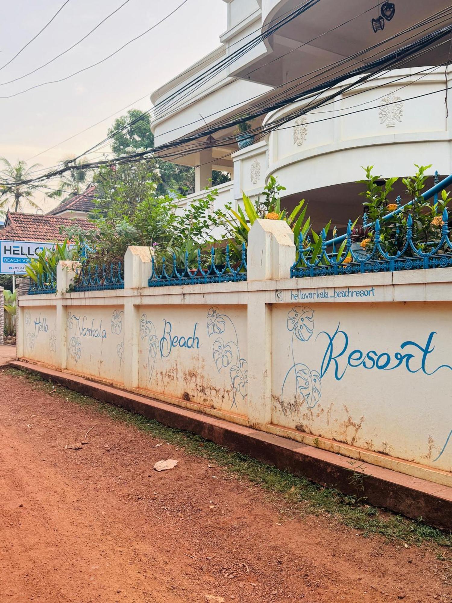 Beach View Balcony Resort By Hello Varkala Esterno foto
