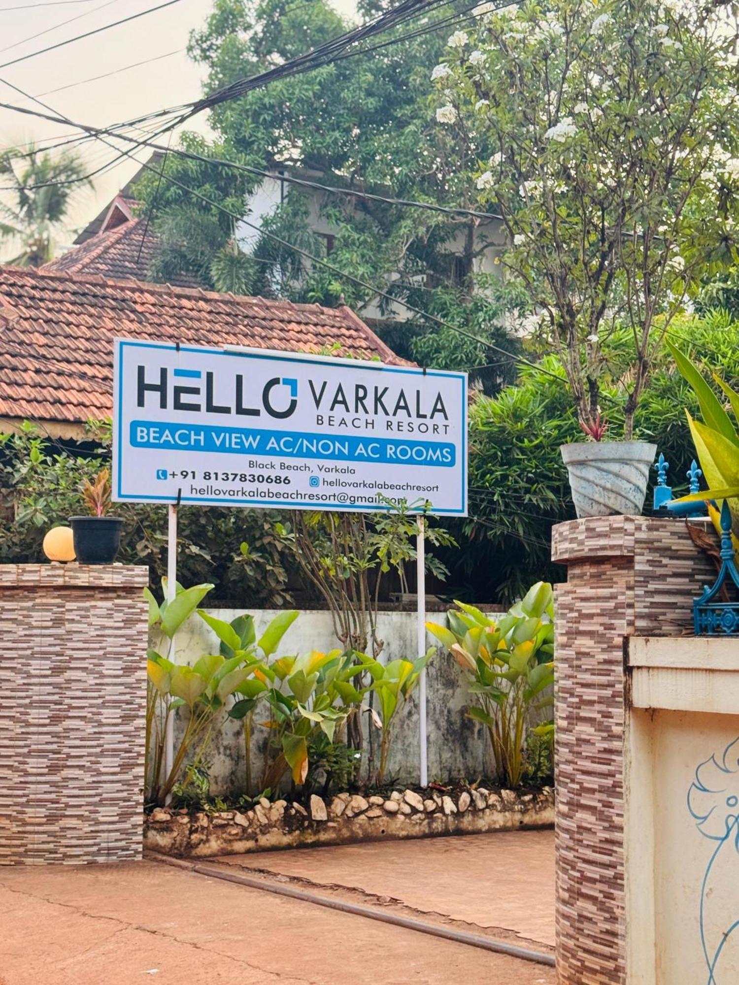 Beach View Balcony Resort By Hello Varkala Esterno foto