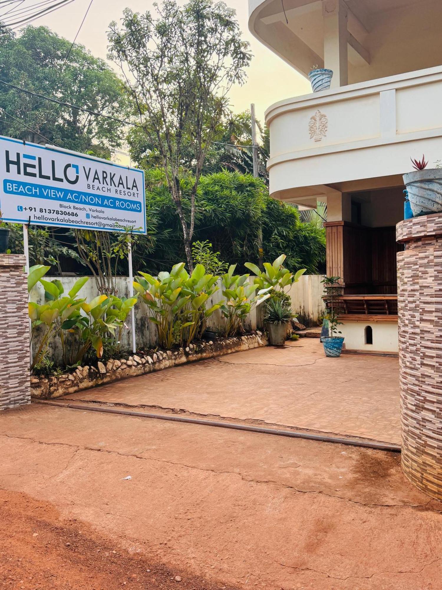Beach View Balcony Resort By Hello Varkala Esterno foto