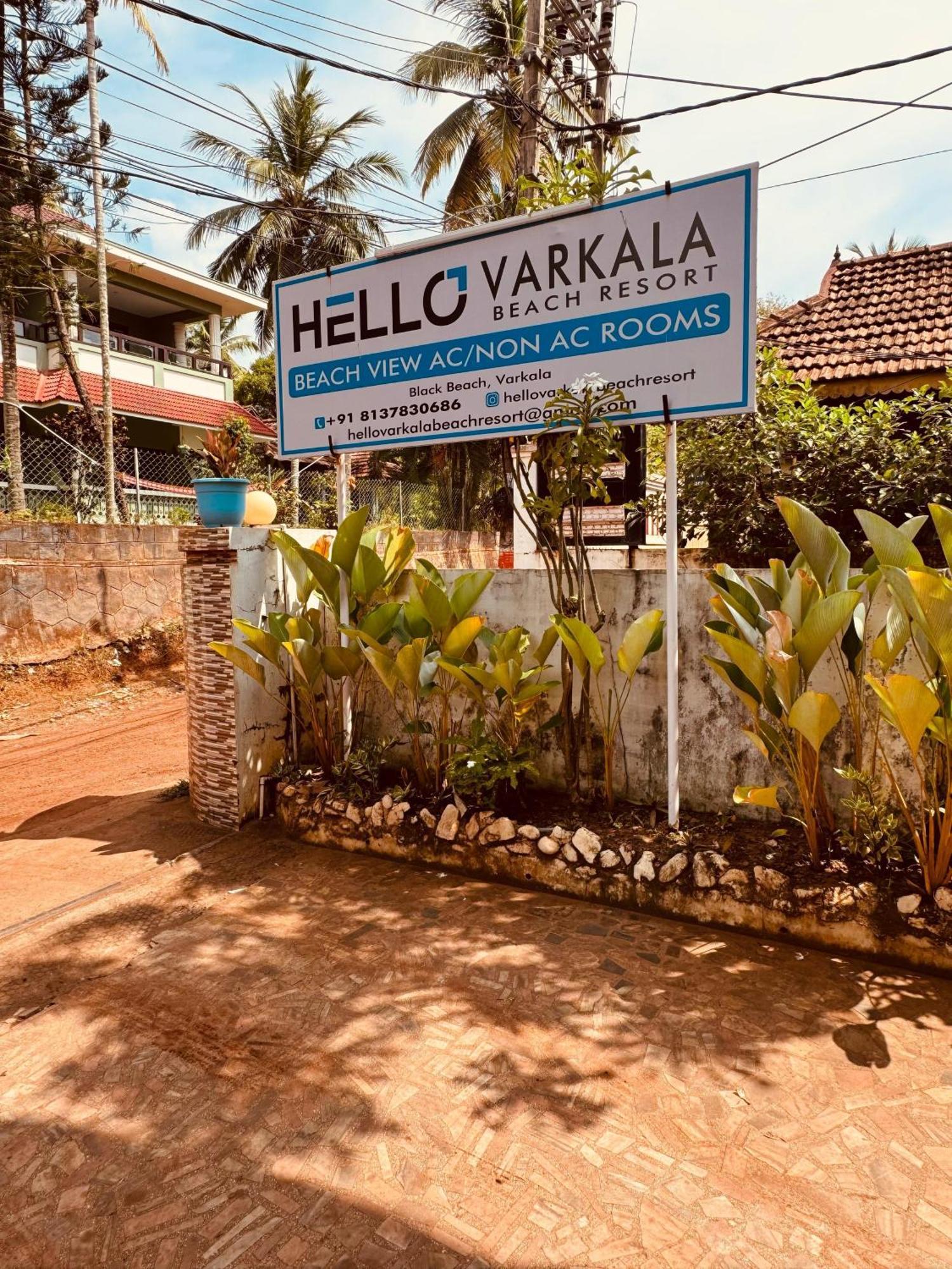 Beach View Balcony Resort By Hello Varkala Esterno foto